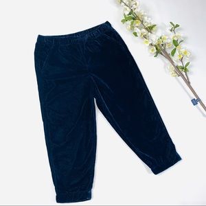 Gymboree girls blue velvet pants winter pants NWT
